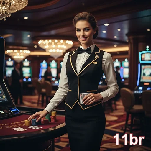 Ilustração de Explore o mundo das slots no 11br com segurança total