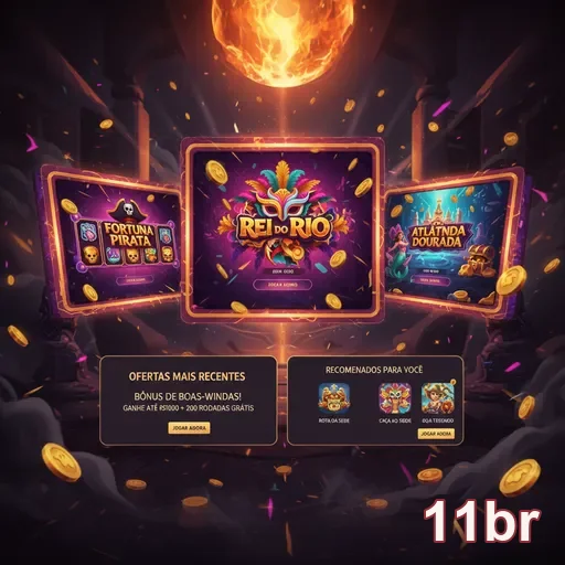 Ilustração de Explore o mundo das slots no 11br com segurança total