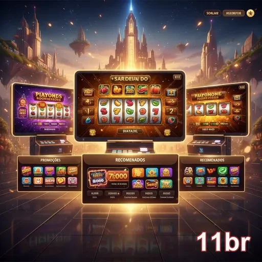 Ilustração de Explore os Melhores Jogos de Slots e Cassino na 11br