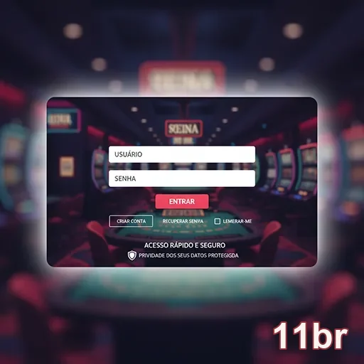Ilustração de Acesse rapidamente o 11br com segurança e confiabilidade
